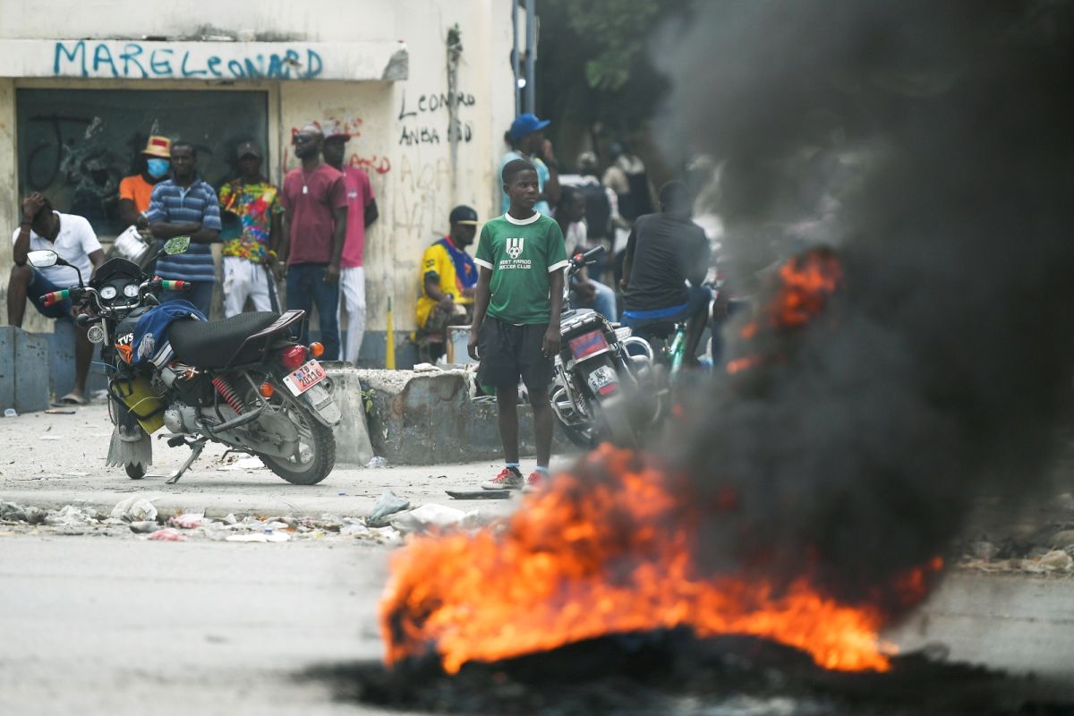 ▲加勒比海國家海地正深陷幫派暴力、燃料短缺、政治不穩定等窘境。（圖／美聯社／達志影像）