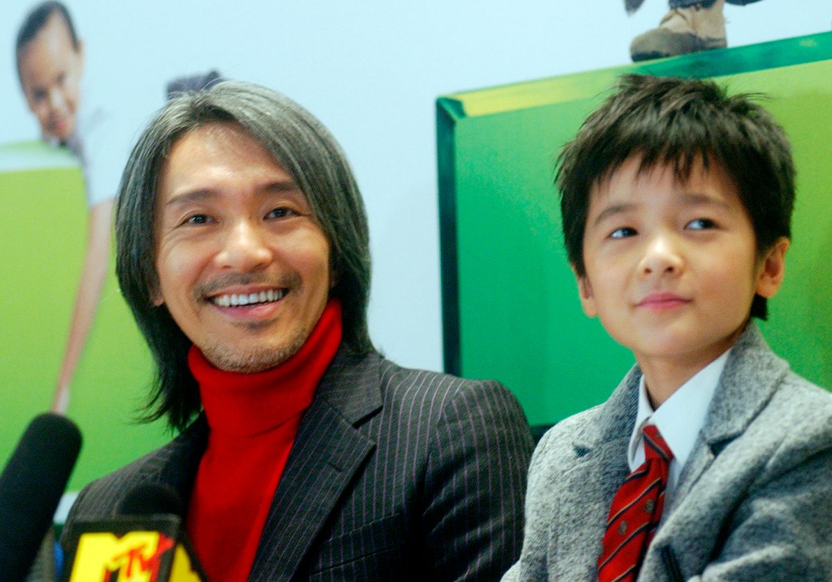 ▲周星馳（左）執導、演出《長江7號》後暫時不再演戲的原因曝光。（圖／美聯社）