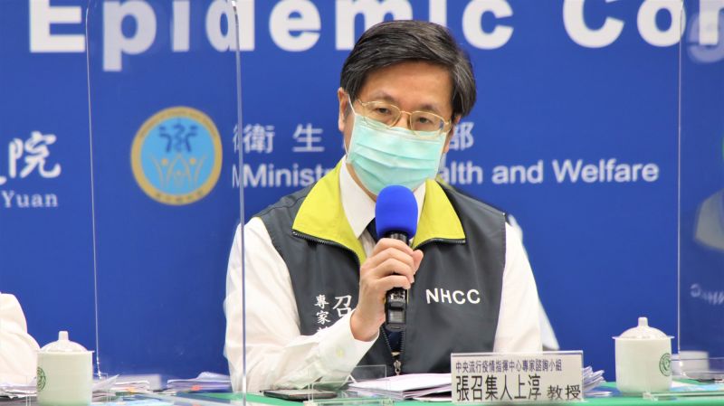 ▲中央流行疫情指揮中心專家諮詢小組召集人張上淳。(圖/指揮中心提供)