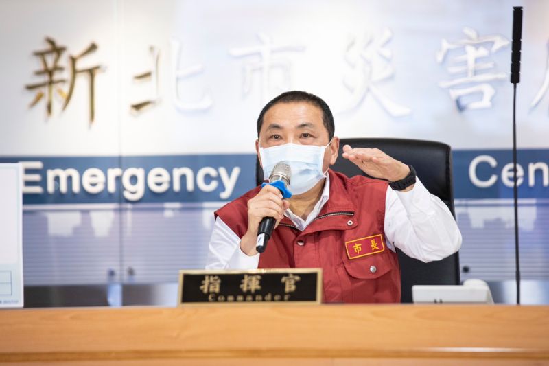▲新北市長侯友宜指出,「一天的0,不代表以後天天都是0;一天的數字高,也不會代表永遠天天高」。(圖/新北市政府提供)