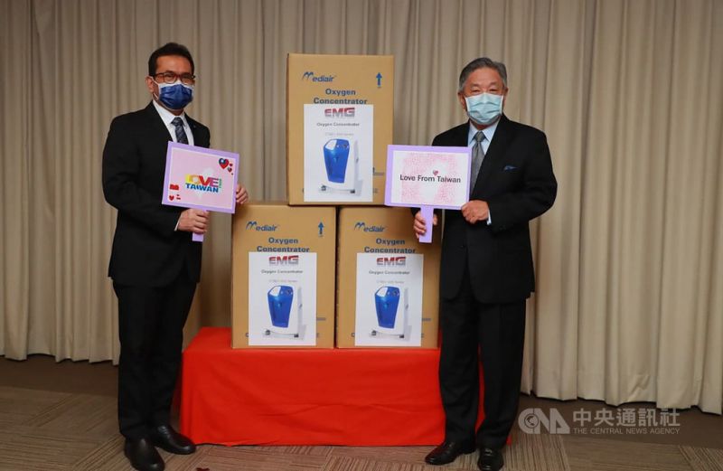 印尼疫情嚴峻　外交部：援贈200台製氧機
