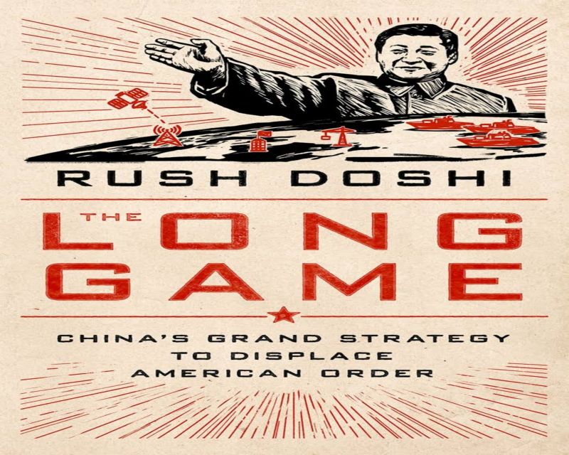 ▲美國白宮國家安全委員會中國事務主任杜如松（Rush Doshi）在其新書中表示，冷戰結束以來，中國歷時30多年實行一項取代美國的「大戰略」，他也在其中提出美國當前傾向競爭的應對政策。（圖／翻攝自Amazon.com）