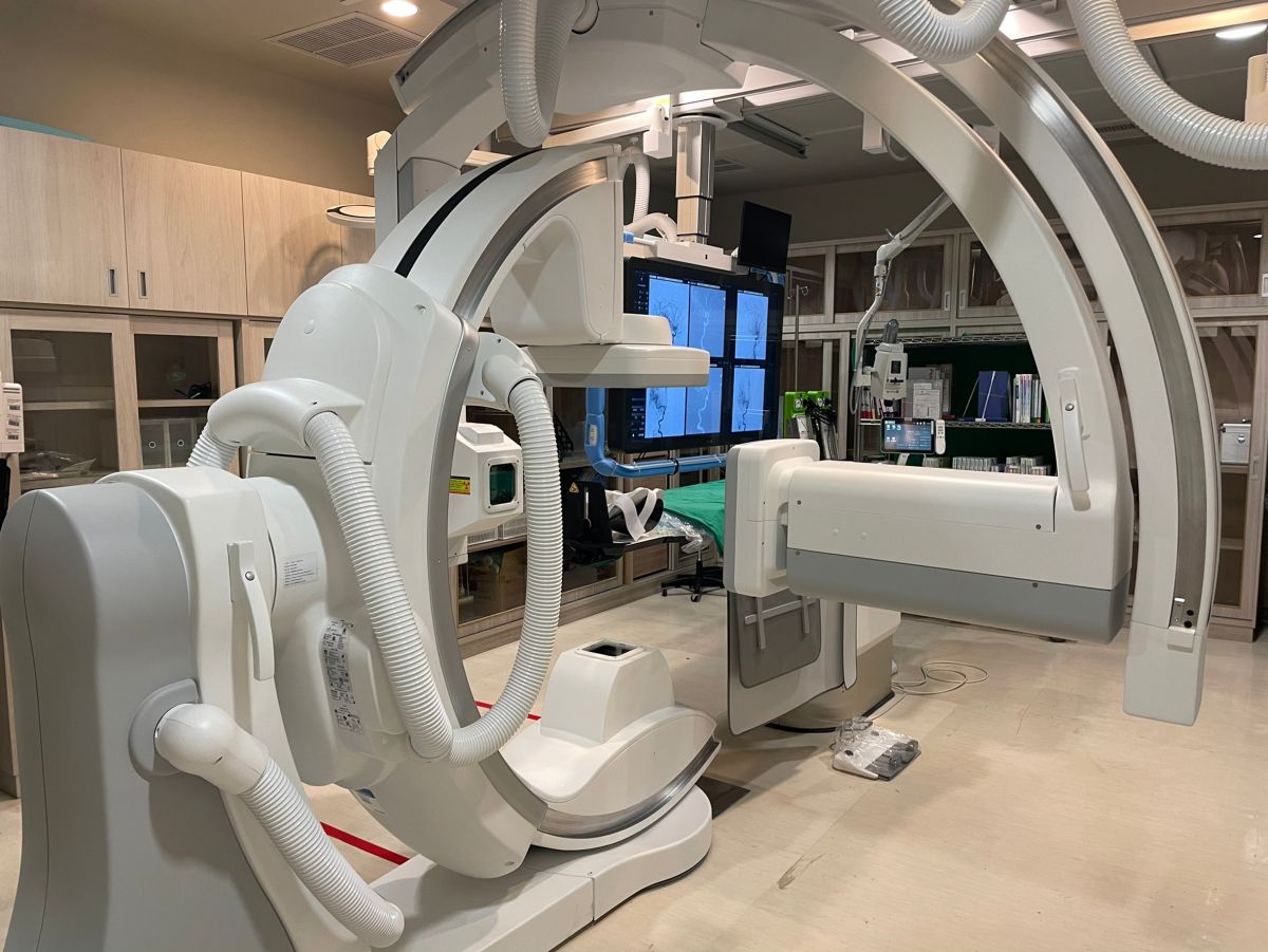 ▲中醫大新竹附醫引進雙向數位血管Ｘ光機，成功搶救腦中風患者。（圖／中醫大新竹附醫提供）