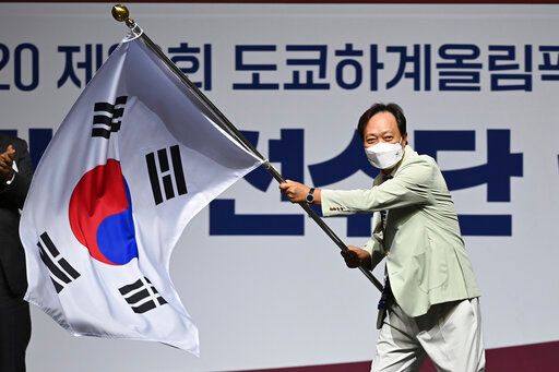 奧運／韓國選手團掛「反日」標語　為東京奧運埋伏筆