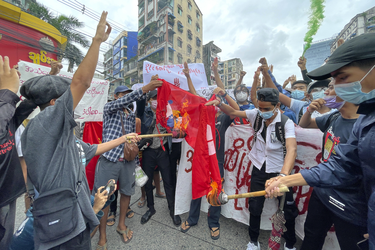 緬甸政變滿週年!國內紛亂未平息 國際再為人權祭制裁