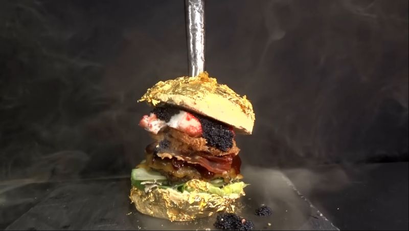 「金童堡」成世上最貴漢堡　使用超狂食材打破世界紀錄
