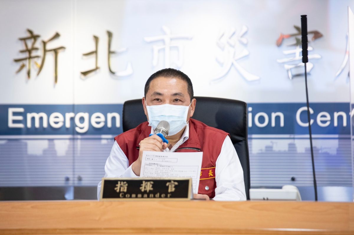 ▲新北市長侯友宜認為，疫情瞬息萬變，現階段的目標，還是努力把疫情控制到地板質最穩定的時刻。（圖／新北市政府提供）