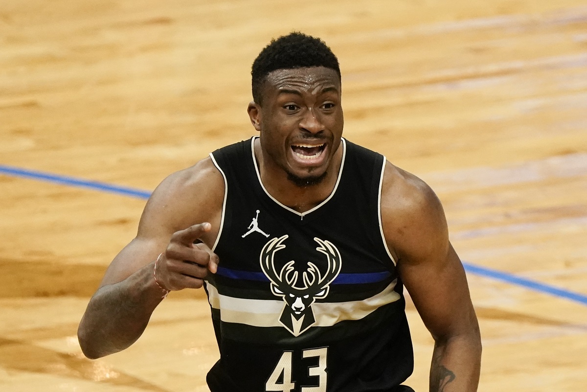 ▲公鹿「字母哥」Giannis Antetokounmpo的親哥哥Thanasis Antetokounmpo。（圖／美聯社／達志影像）