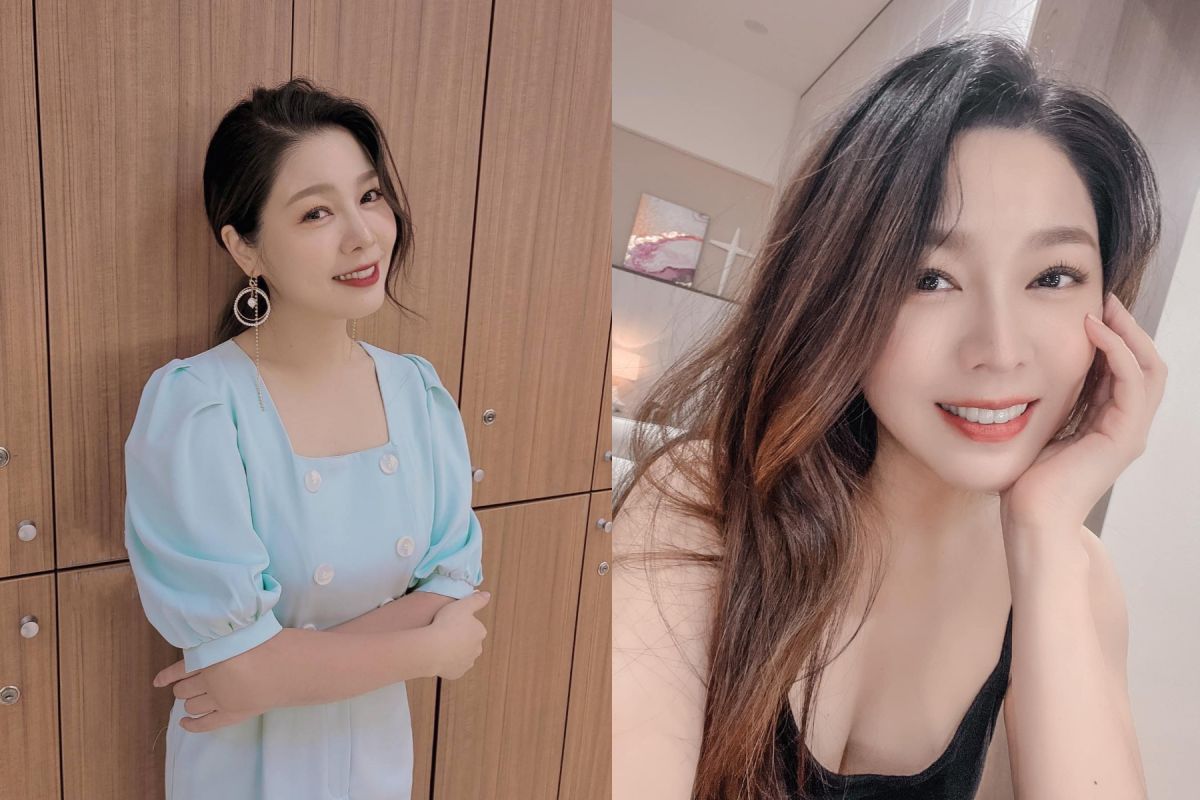 ▲白家綺與女兒們一同辣曬背影。（圖／白家綺臉書）