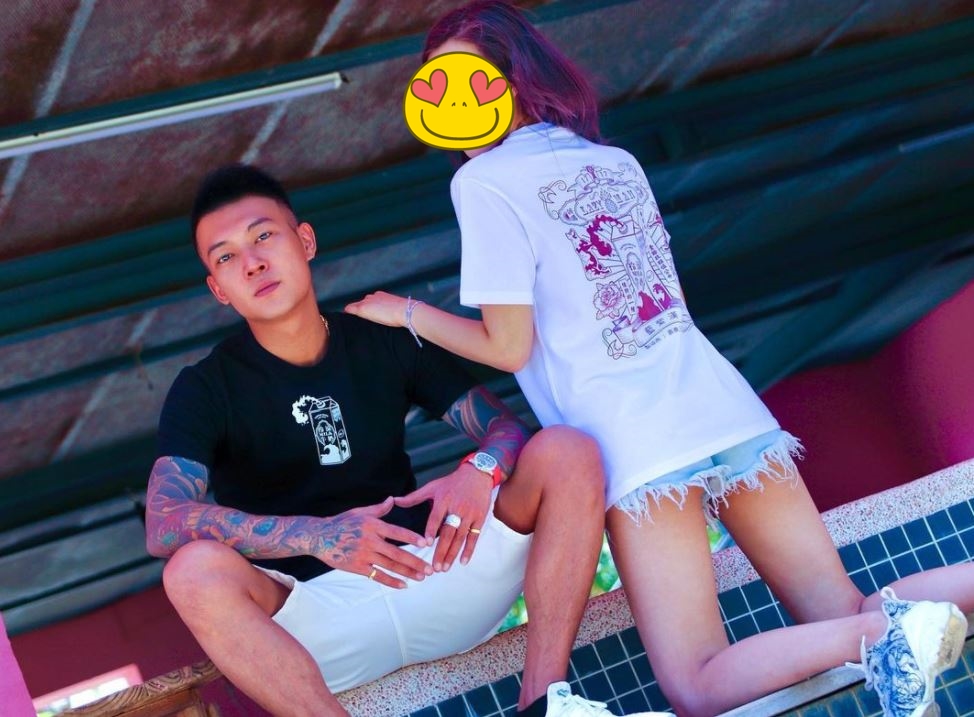 ▲鳳梨（左）與DJ女友歐菈感情穩定。（圖／翻攝歐菈IG）