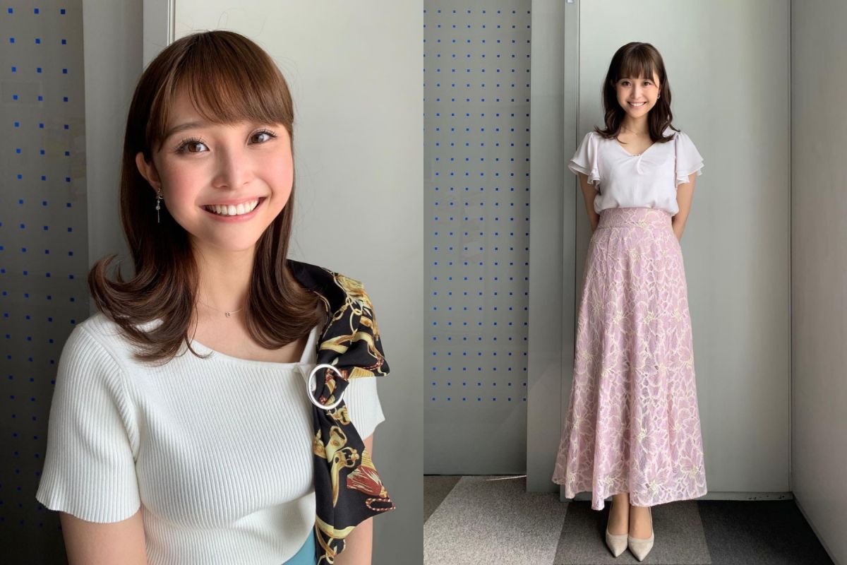 ▲美女主播渡邊渚主持節目遭觀眾歪樓。（圖／渡邊渚IG）