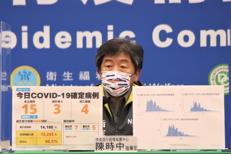 ▲陳時中今(18)日在記者會上再次被問到疫苗採購價格,罕見動怒。()