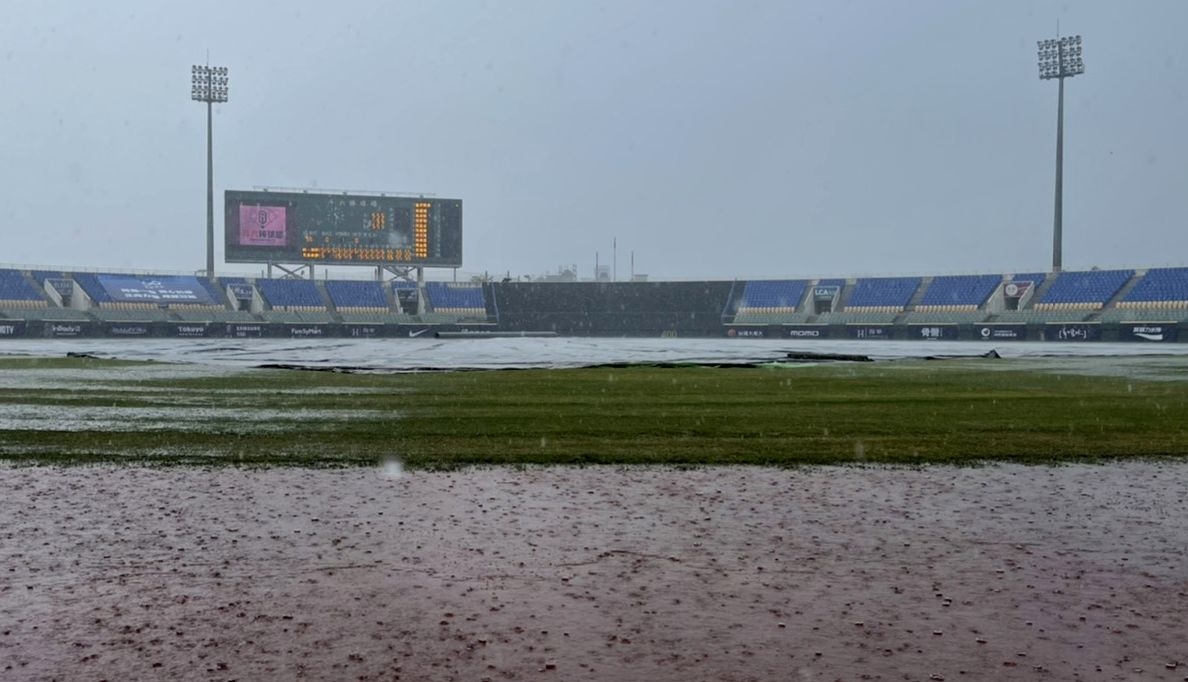 ▲斗六球場延賽。（中職提供）