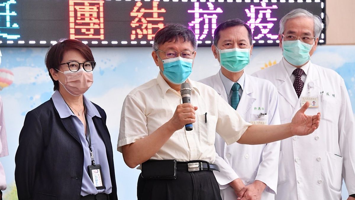 ▲針對北市是否舉債購買疫苗一事，台北市長柯文哲19日表示，預算可以先準備，但還要看後續疫苗施打情況。（圖／台北市政府提供）