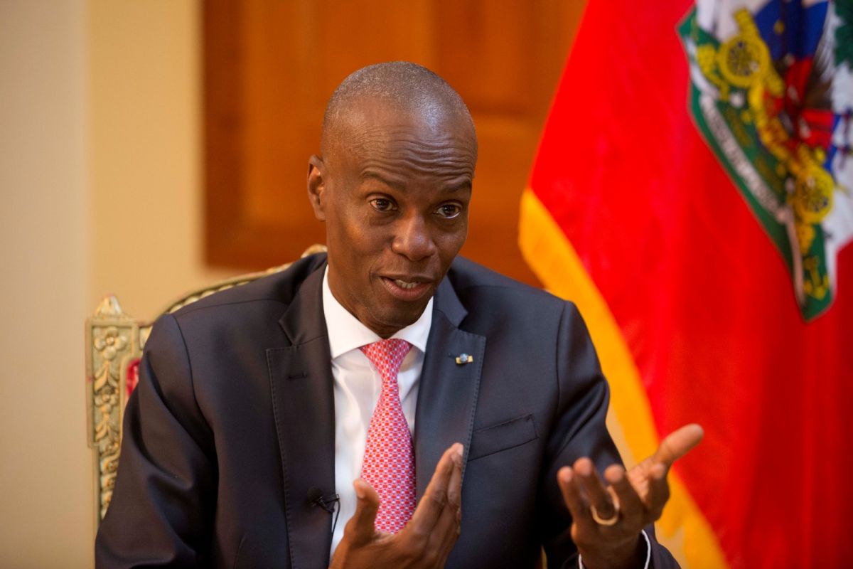 ▲美媒報導，海地總統摩依士（Jovenel Moise）7日在自宅遇刺身亡前，曾急切致電警方，拚命求援，並喊道「我命危在旦夕，快來救我」。資料照。（圖／美聯社／達志影像）