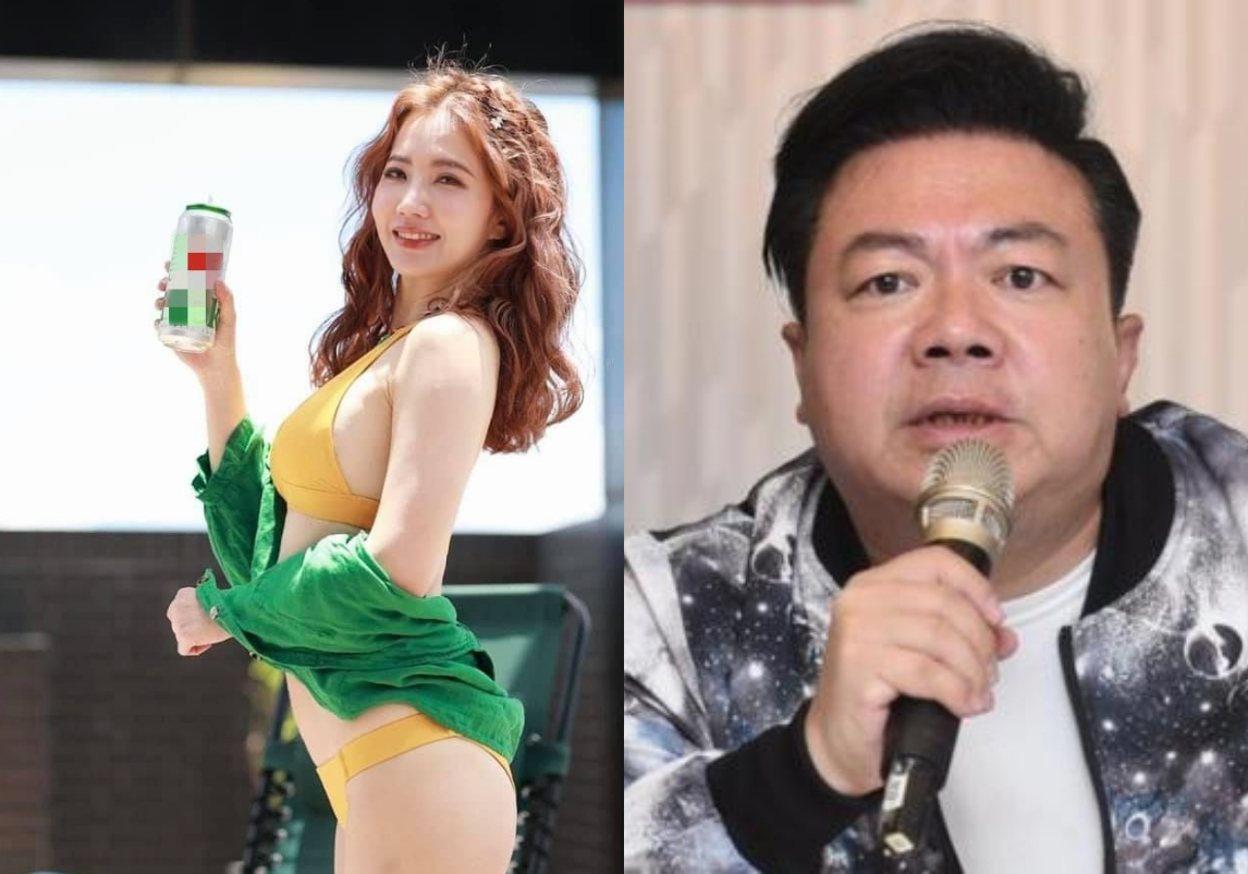 ▲傳被謝忻（左）帶去「做壞事」，董至成（右）露面親吐真相。（圖／謝忻臉書、記者林柏年攝）