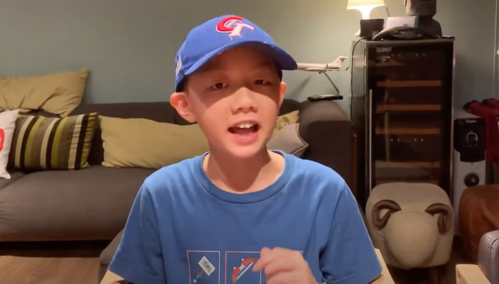 ▲小小Youtuber「高高日常」頻道分析戴資穎為何不能搭商務艙。（圖／取自高高日常）