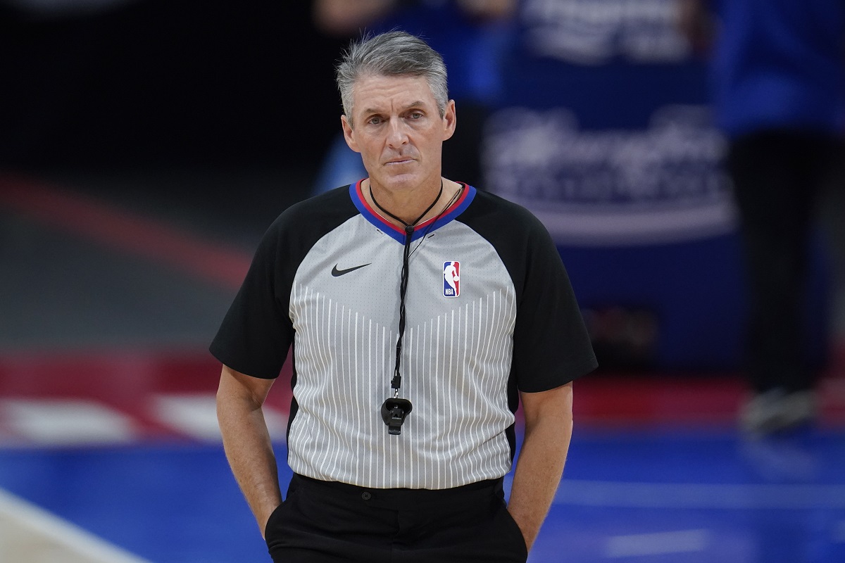 ▲NBA知名裁判Scott Foster。（圖／美聯社／達志影像）