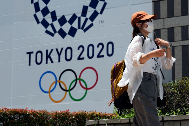 ▲東京奧運進入倒數，各國選手陸續抵達日本，預防新冠肺炎也成為體育好手的壓力。（圖／美聯社／達志影像）