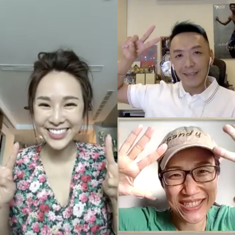 ▲張齡予(左)現身節目《Wow靠!有事嗎?》。(圖/《Wow靠!有事嗎?》提供)