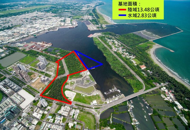 ▲安平商港水岸複合觀光遊憩區招商決標,再添破百億元投資利基。(圖/台灣港務公司提供)