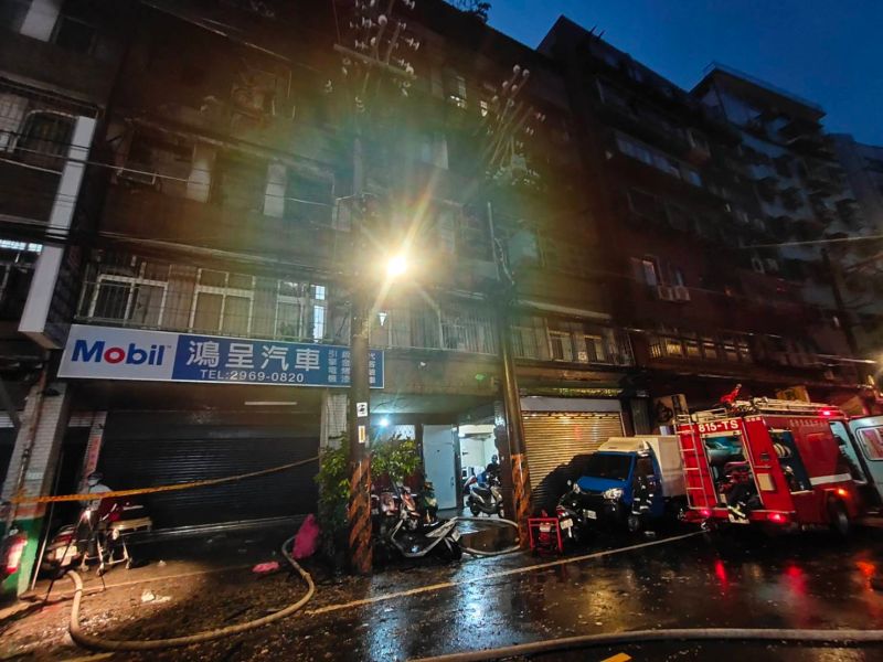 板橋公寓凌晨惡火　釀3死1重傷3輕傷