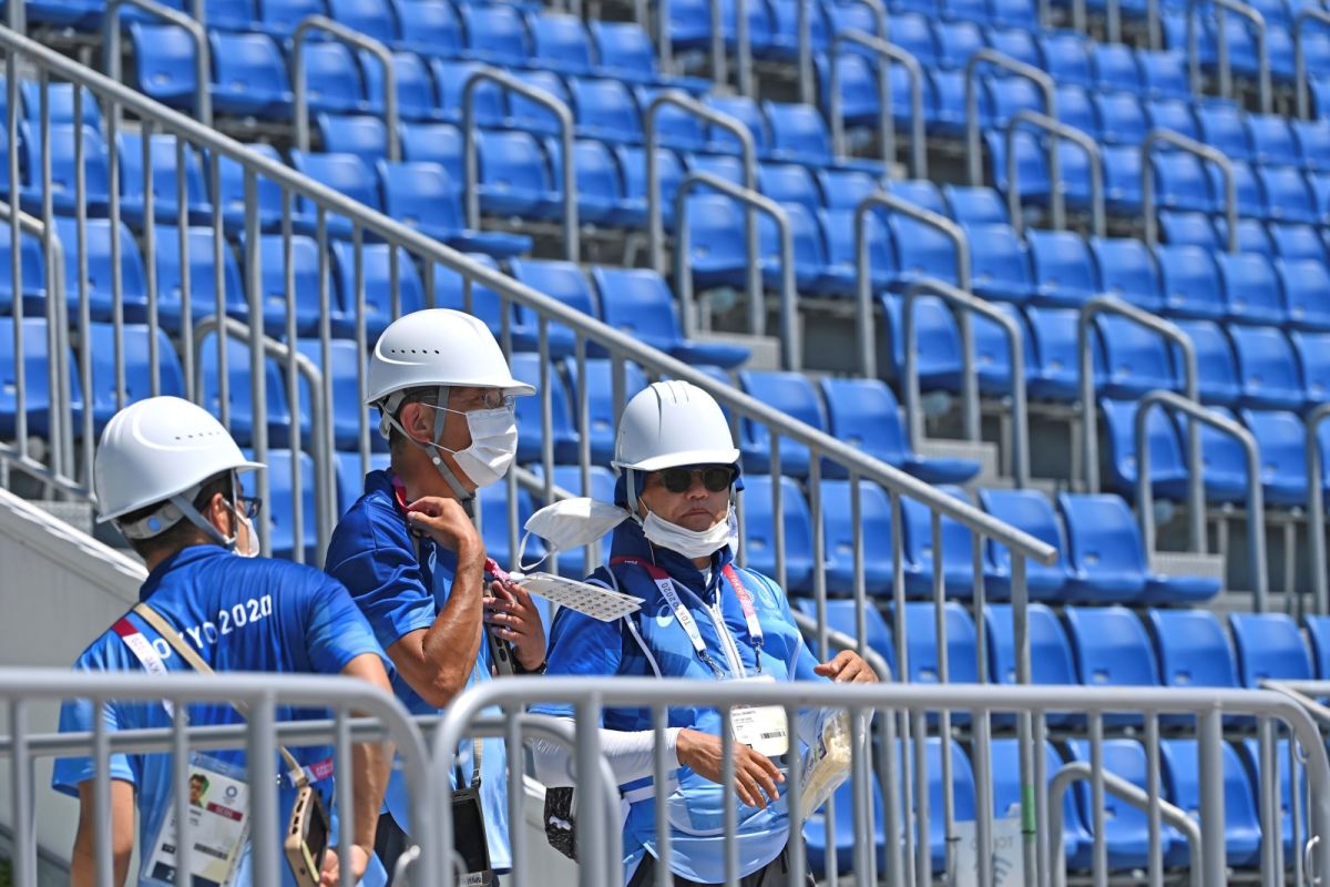 ▲東京帕運將於8月24日開幕，日本正在對抗破紀錄確診人數攀升。組織委員會表示，將把COVID-19（2019冠狀病毒疾病）防疫規定升級，包括加強篩檢與限制行動。資料照。（圖／美聯社／達志影像）