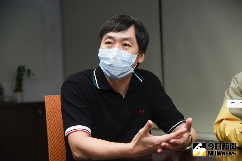 ▲橘子關懷基金會執行長「阿餅」陳秉良。(圖/陳明安攝)