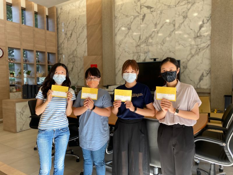 ▲台中葳格國際學校教職員工已全部完成接種,為迎接開學日做好萬全準備。(圖/葳格提供)