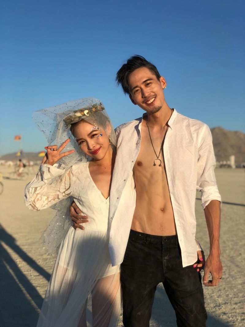 ▲麻吉弟弟與Nicky已經在美國登記結婚。(圖/麻吉弟弟經紀人提供)