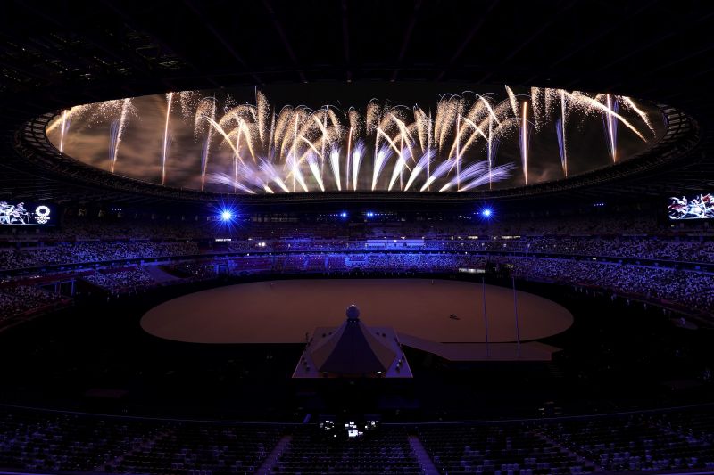 ▲東京奧運開幕式表演。（圖取自twitter.com/Tokyo2020）