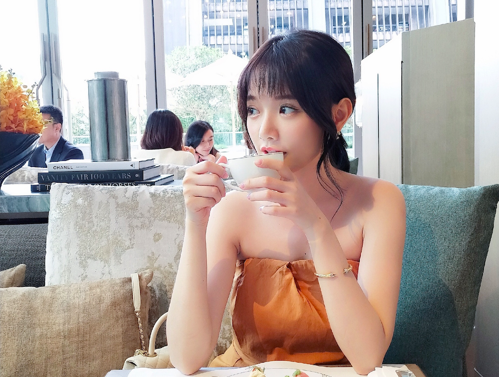 ▲林妍柔出演陸版《九品芝麻官》的「戚秦氏」。（圖／翻攝林妍柔微博）