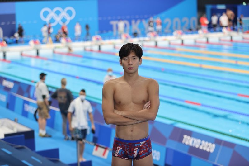 ▲東京奧運台灣游泳代表隊選手王冠閎。（圖／體育署提供）