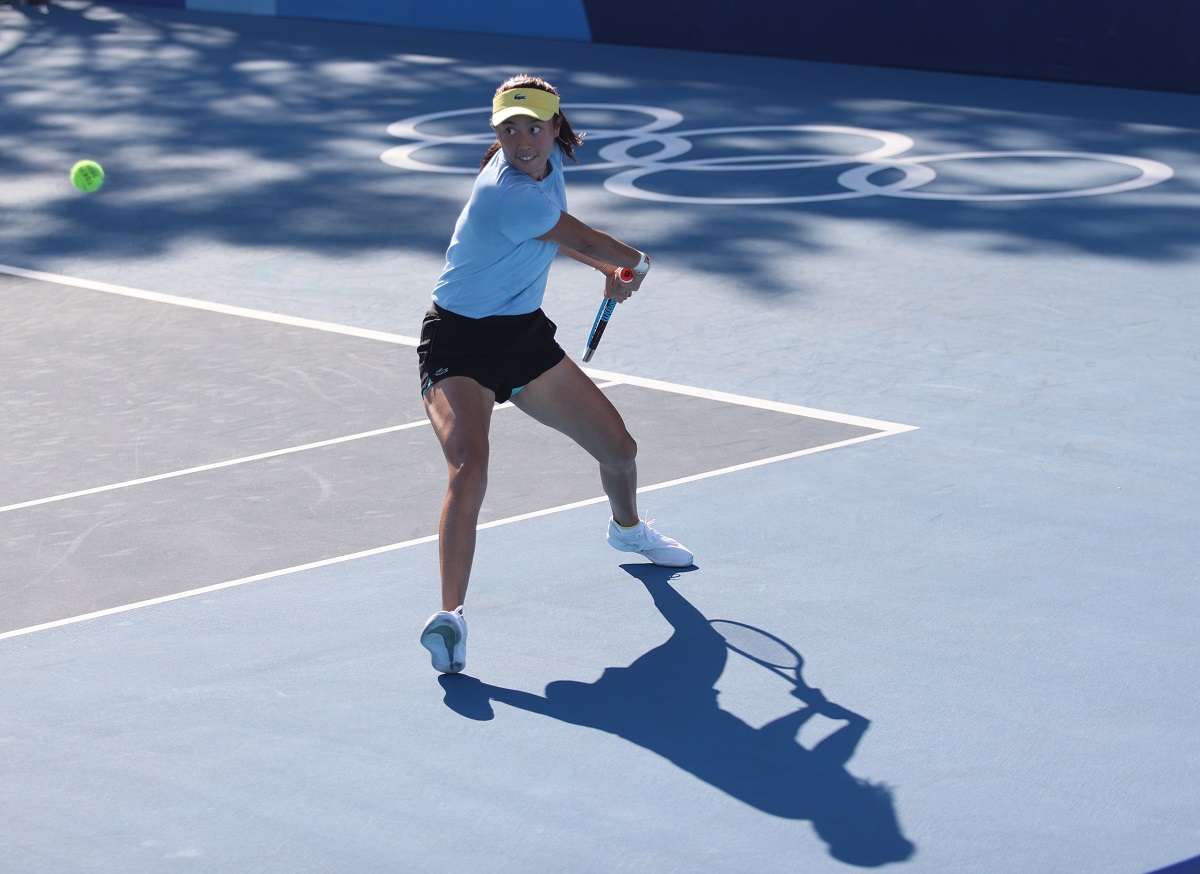 ▲我國網球女將詹皓晴。（圖／體育署提供）