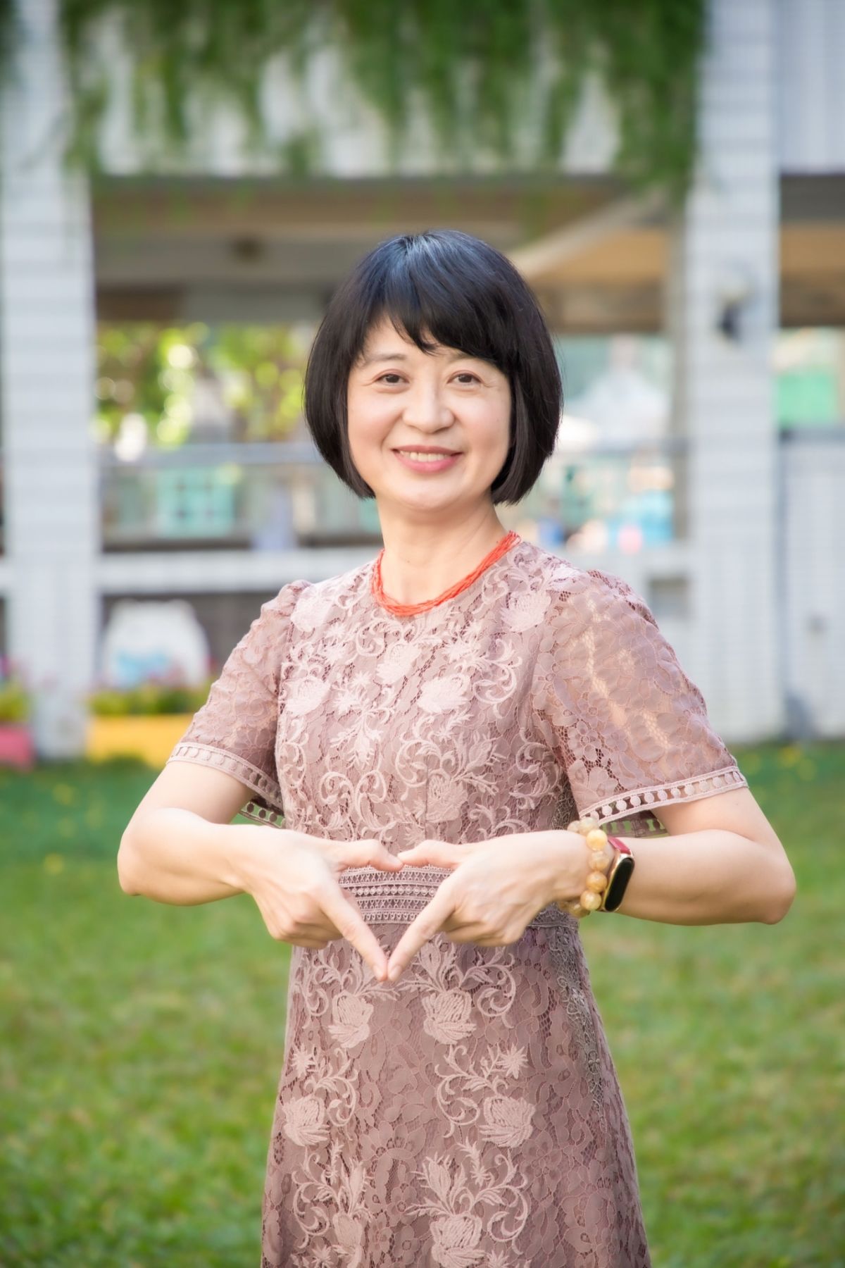 ▲四維國小校長黃圓媛榮獲「師鐸獎」(圖／教育局提供2021.7.25)