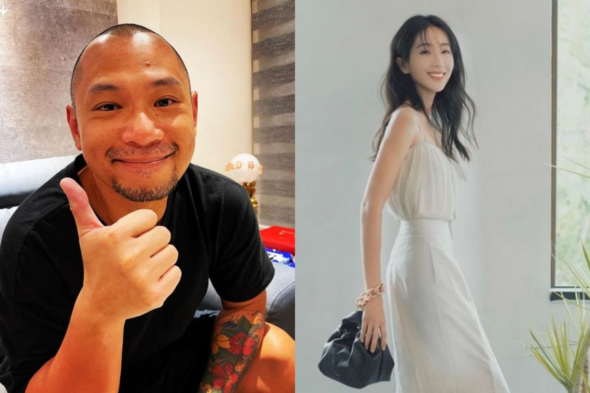 ▲金剛（左）突送「罪惡之禮」，隋棠（右）一看超無奈。（圖／隋棠IG）