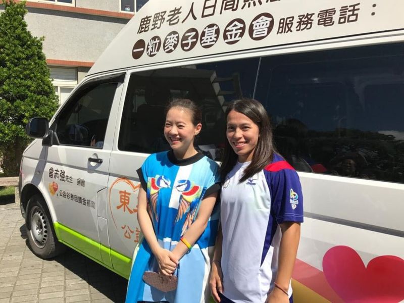 ▲郭婞淳上場前,曾寶儀(左)貼出合照為對方加油。(圖/曾寶儀IG)