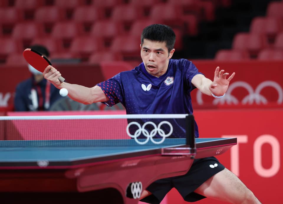 ▲40歲的台灣桌球老將莊智淵，在東京奧運上的表現依舊精彩。（圖／體育署提供）