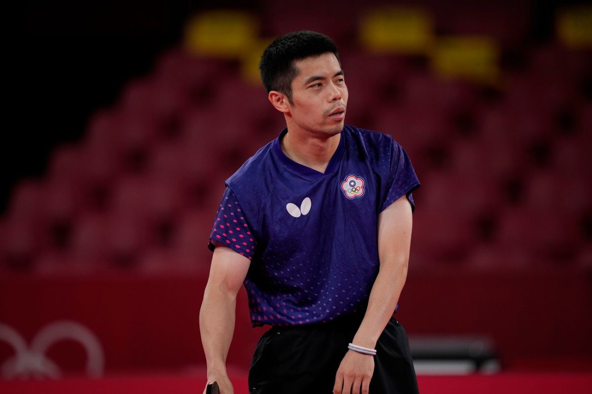 ▲莊智淵5度征戰奧運，於16強止步。（圖／美聯社）