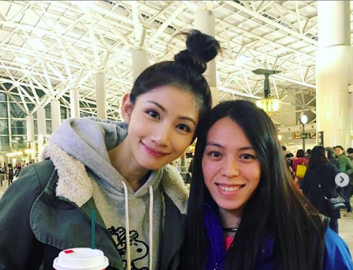 ▲李千那（左）曬出與郭婞淳的合照。（圖／翻攝李千那IG）