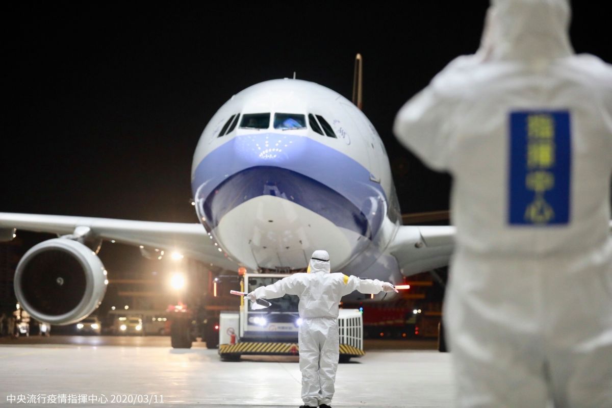 ▲我國機場檢疫情況。（圖／衛福部）