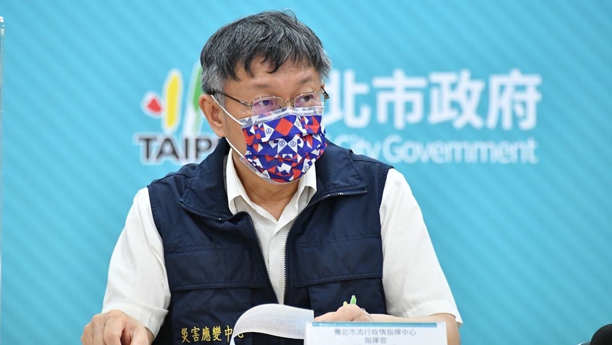 ▲針對防疫指揮官陳時中表示，疫苗不是不足是地方政府打太快，也讓柯文哲怒嗆「疫苗打太慢、打太快都要怪我，怎麼不自己來打？」（圖／台北市政府提供）