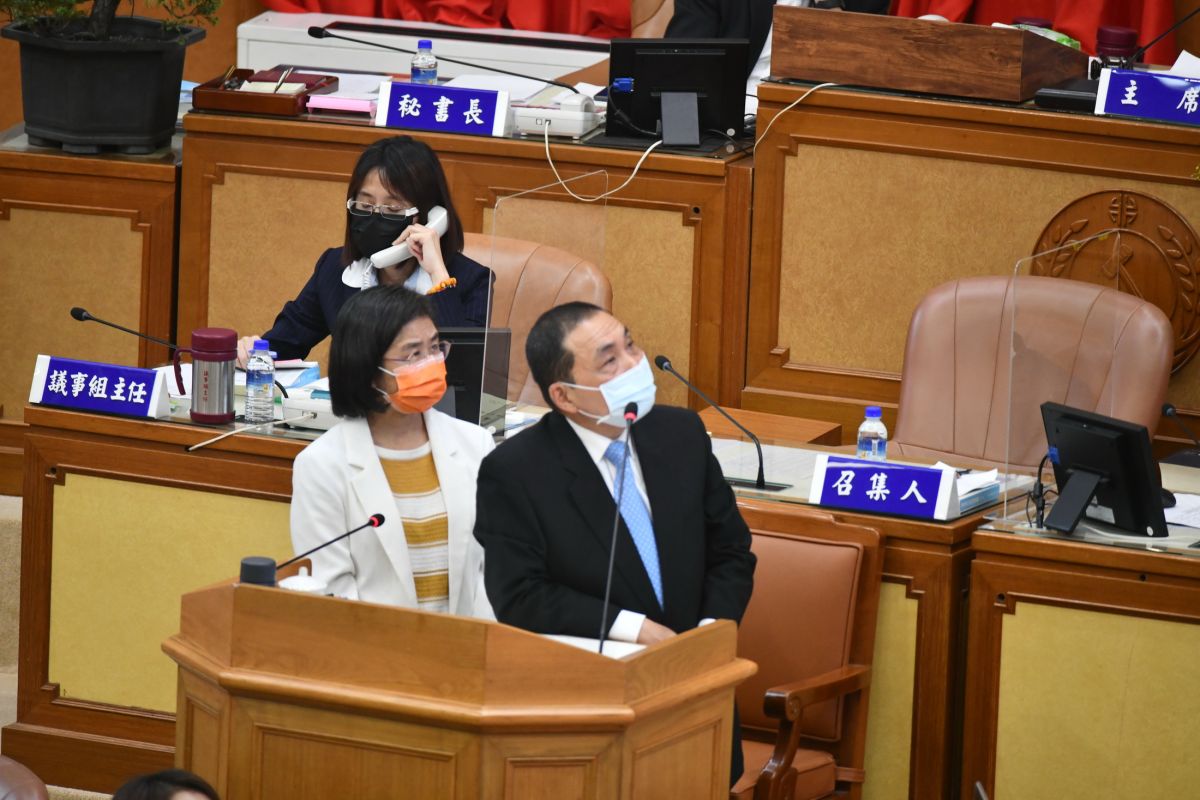 ▲侯友宜強調，國產疫苗是科學、不是政治，他不是專家，希望公開透明，讓疫苗在國際上通用，而非他個人認同與否。（圖／記者陳志仁攝，2021.07.28）