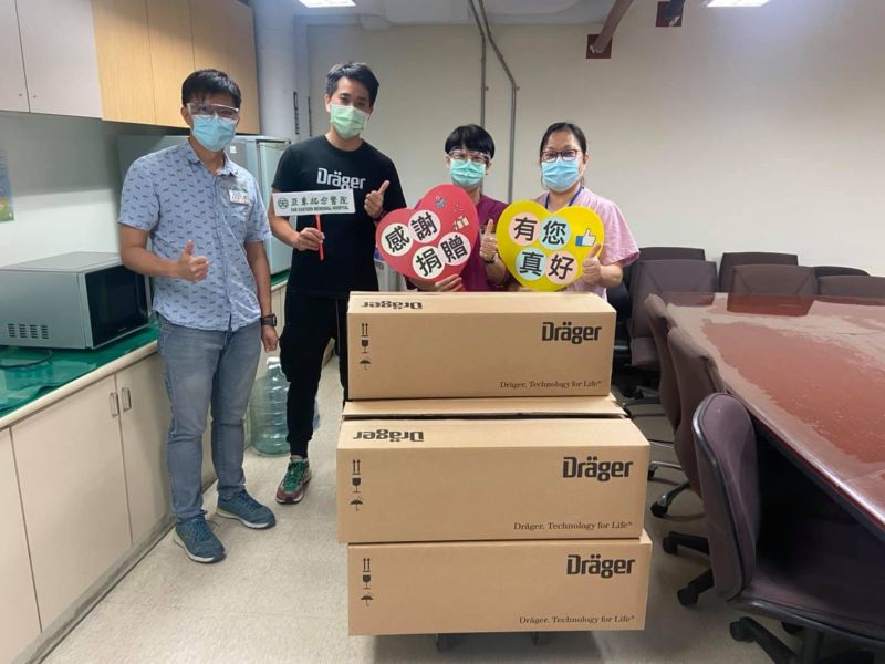 ▲賈永婕支援前線行動不間斷。(圖/賈永婕臉書)