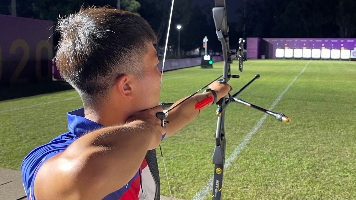 ▲射箭鄧宇成。（圖／教練林政賢提供）