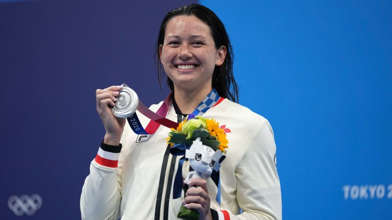 ▲奧運香港女泳將何詩蓓。（圖／美聯社／達志影像）