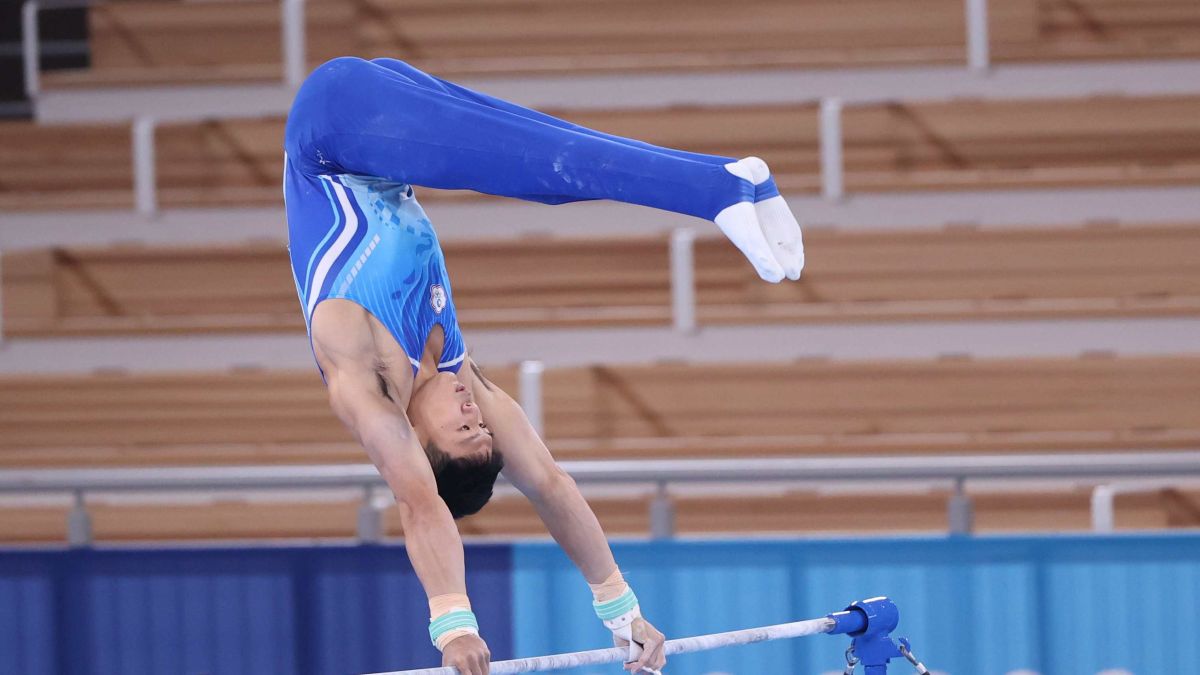 ▲唐嘉鴻在東京奧運個人全能表現精采。（圖／體育署提供）