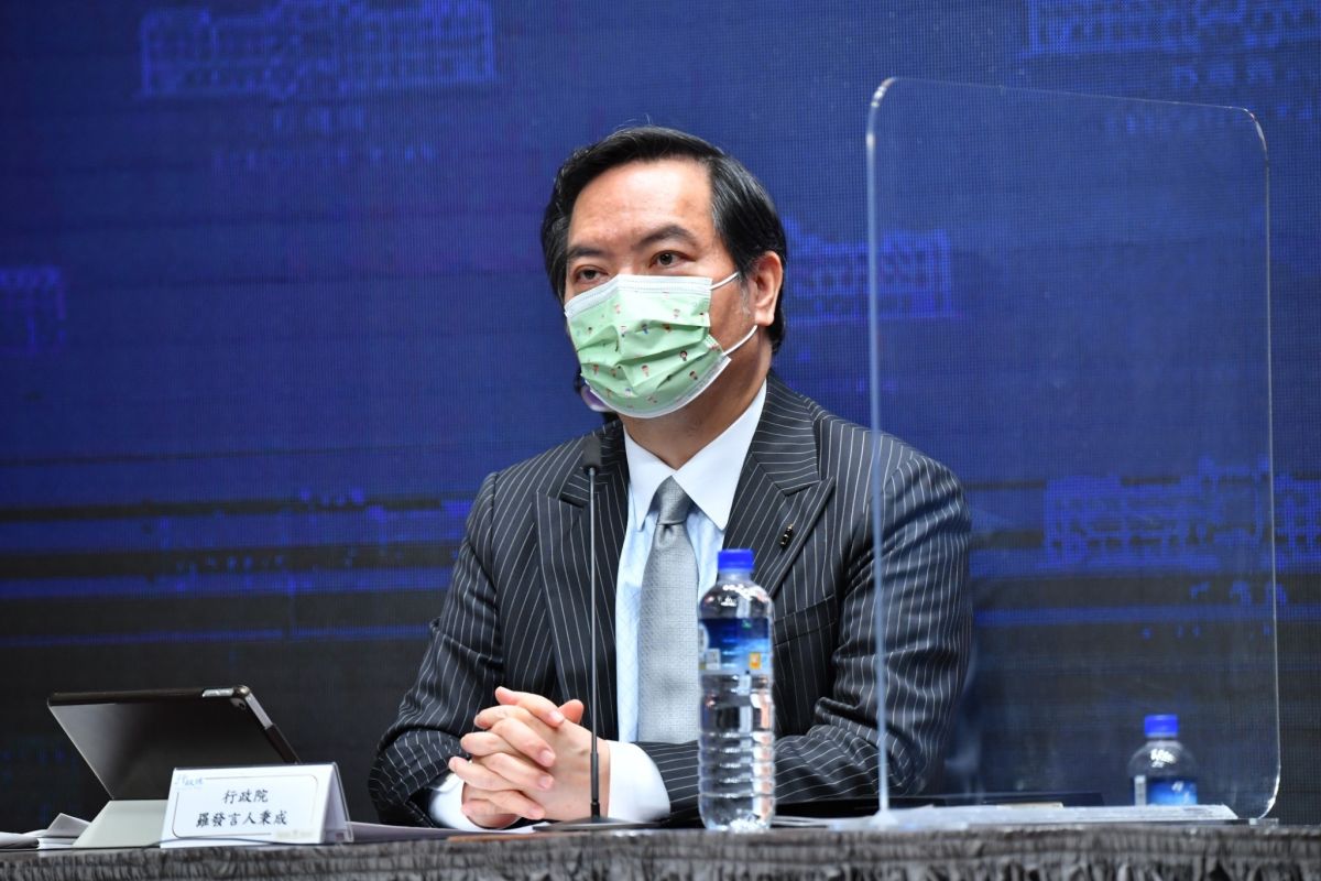 ▲行政院發言人羅秉成表示，政院目前正盤點五倍券免費領券的適用範圍。（圖／行政院提供）
