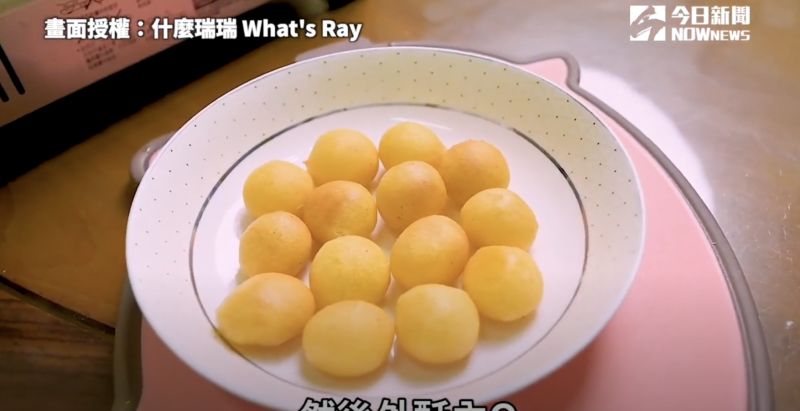 ▲要如何才能自己在家做出夜市美食「地瓜球」呢?(圖/什麼瑞瑞