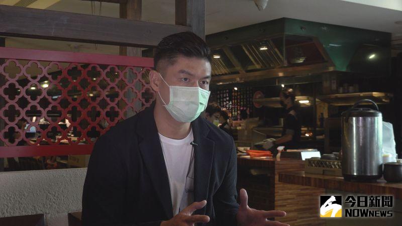 ▲橘焱餐飲董事長吳念忠,把原本就有的燒肉便當加強推廣,另一方面更著手設計蔬菜箱。(圖/記者王嘉鴻攝)